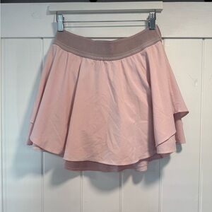 Lululemon Athletica Pink Asymmetrical Skort